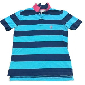 EUC Men’s Brooks Brothers short sleeved polo. Size Medium. Golden Fleece logo.